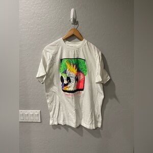 Vintage St Maarten St Martin‎ Tropical Birds SS Shirt Large
